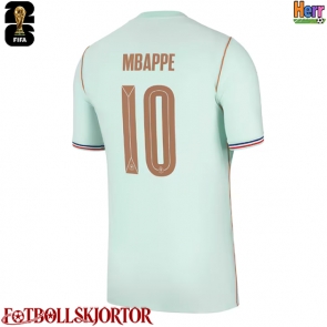 Frankrike Kylian Mbappe #10 Bortatröja VM 2026 Kortärmad